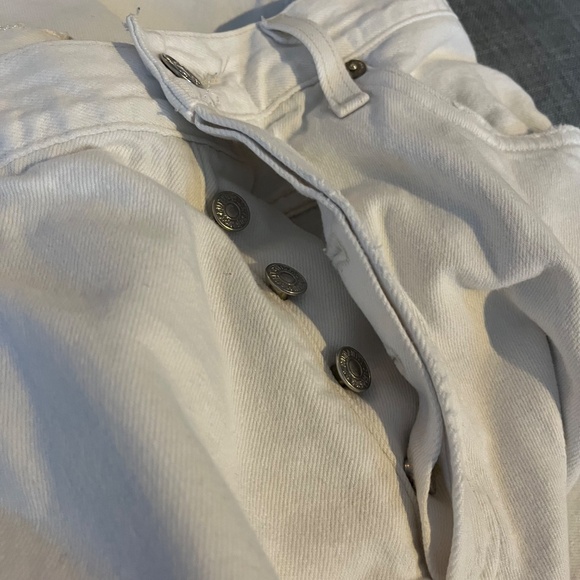 Citizens Of Humanity White Wide Leg Jeans - Picture 4 of 10